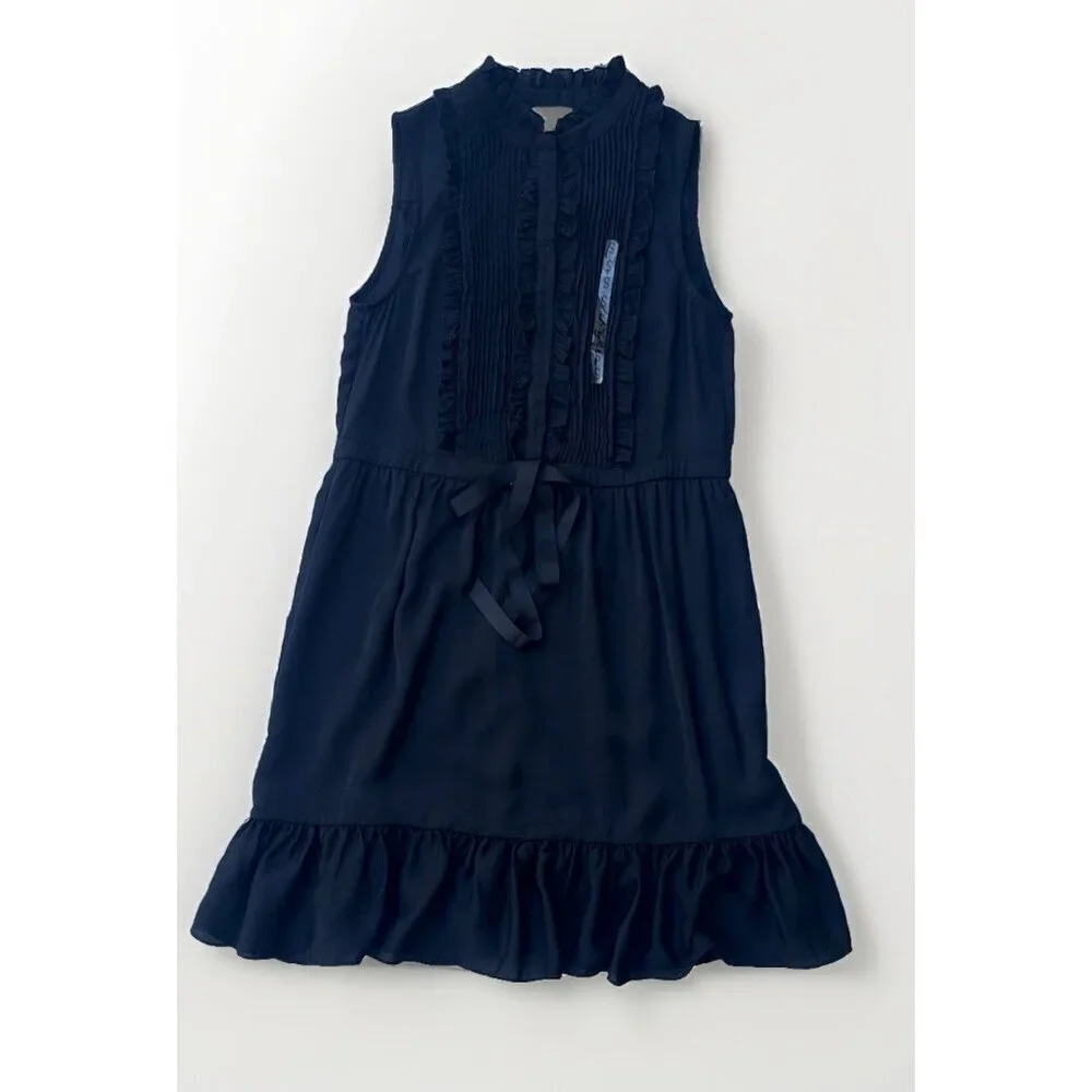 Maison Jules Women's Sleeveless Munich Shift Dress Deep Black Size S - Picture 7 of 9